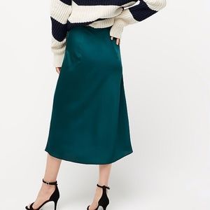 J.Crew Pull-on slip skirt